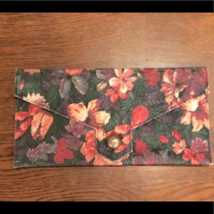 Urban Outfitters floral envelope clutch